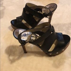 - Michael Kors - 7 1/2 Black Platform Sandals